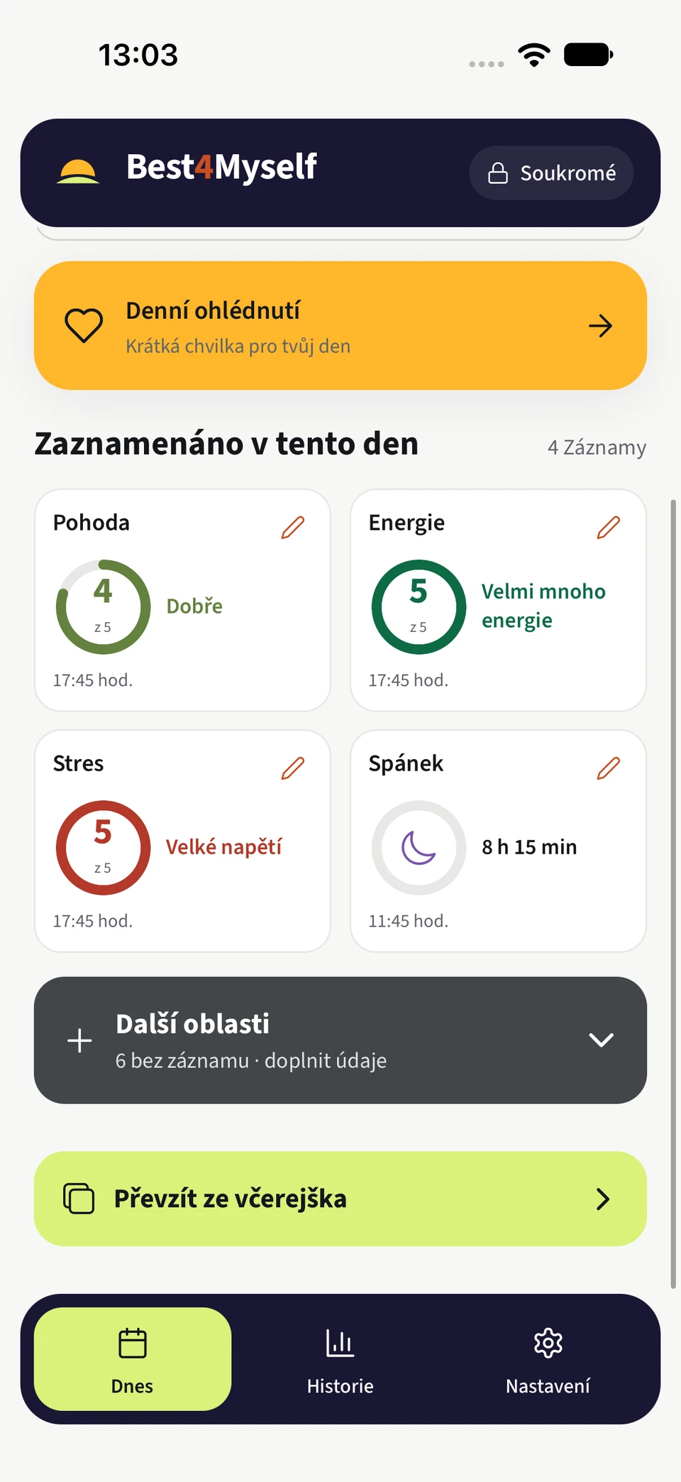 Best4Myself – Obtíže a pohoda pod dohledem